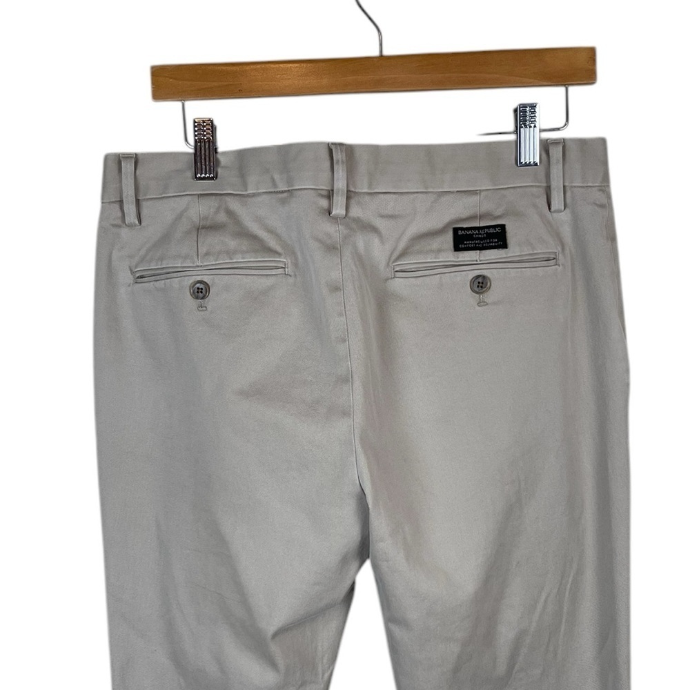 MJ349 Men’s Banana Republic AIDEN SLIM Fit Business Casual Pants 33x32 - Picture 5 of 6